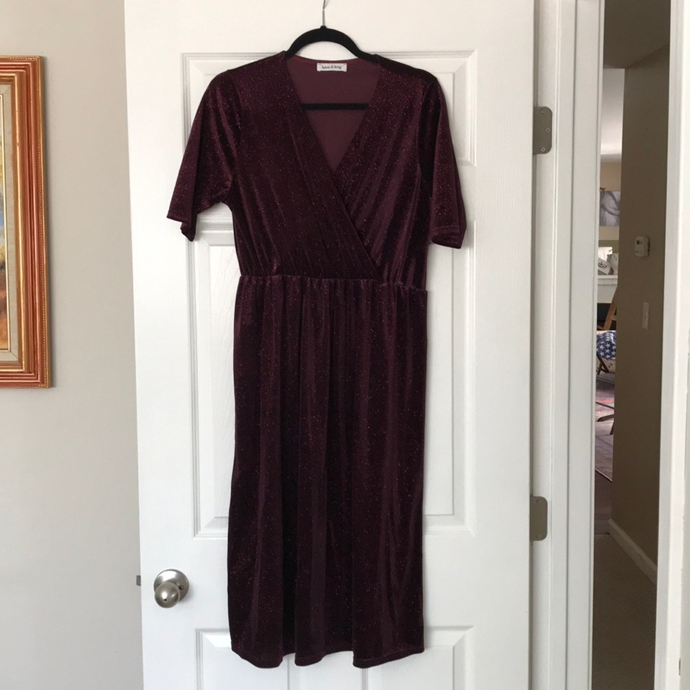 Maternity friendly dress by Wren & Ivory